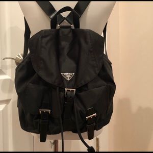 Prada nylon backpack